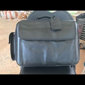 Laptop travel bag 100% real leather
